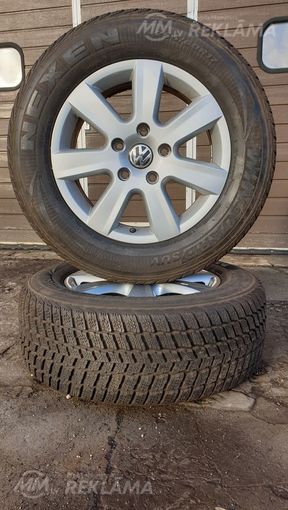 Light alloy wheels VW Touareg R17, Good condition. - MM.LV