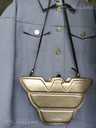 Кожаная сумочка в форме орла культового бренда - MM.LV - 4