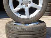 Light alloy wheels Audi A4 B8 R17, Good condition. - MM.LV