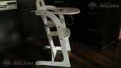 Деревянный стульчик для кормления - MM.LV - 6
